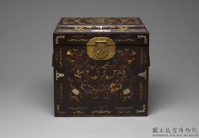 图片[2]-Sandalwood curio box with inlays, Qing dynasty, Qianlong reign (1736-1795)-China Archive